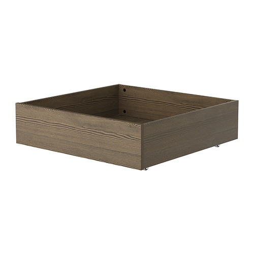 BRUKSVARA - bed storage box, brown, 63x62 cm | IKEA Taiwan Online - PE897217_S4