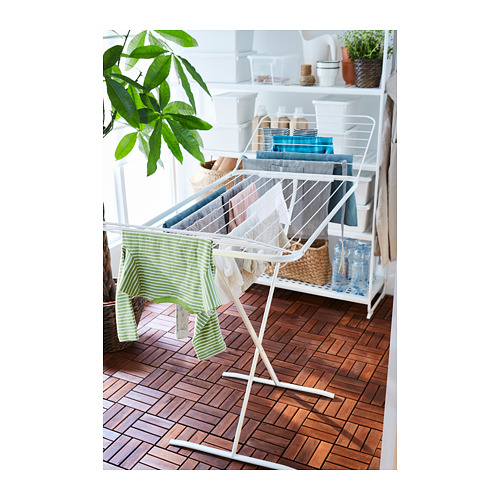 MULIG - drying rack, in/outdoor, white | IKEA Taiwan Online - PH151078_S4