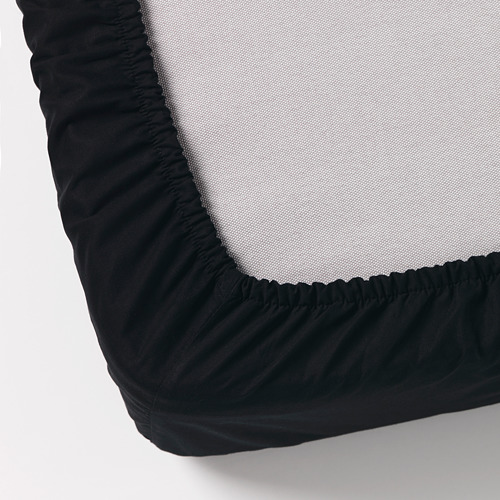 DVALA - 雙人床包, 黑色 | IKEA 線上購物 - PE631870_S4