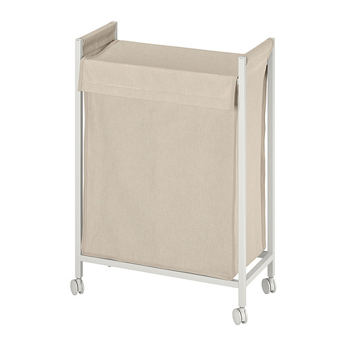 ENHET laundry bag with castors