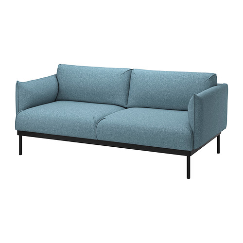 ÄPPLARYD - 2-seat sofa, Gunnared light blue | IKEA Taiwan Online - PE932250_S4