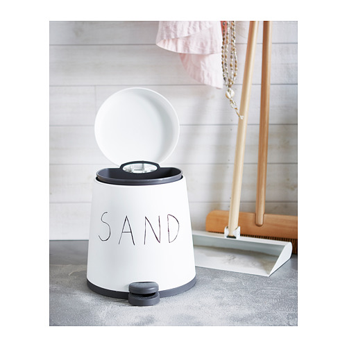 SNÄPP - 腳踏式垃圾桶, 白色 | IKEA 線上購物 - PH137371_S4