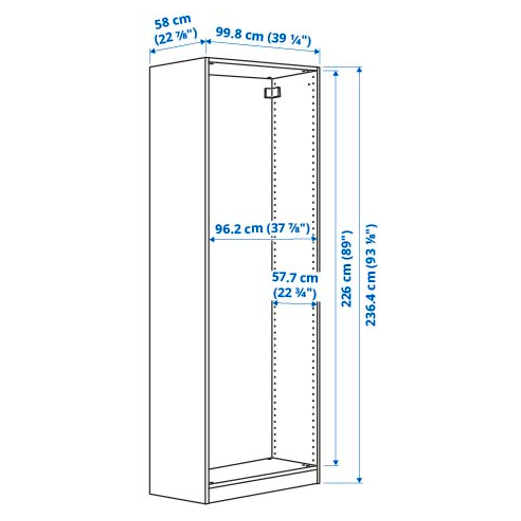 PAX wardrobe frame