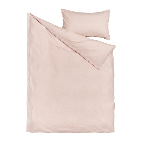 BERGPALM duvet cover and pillowcase