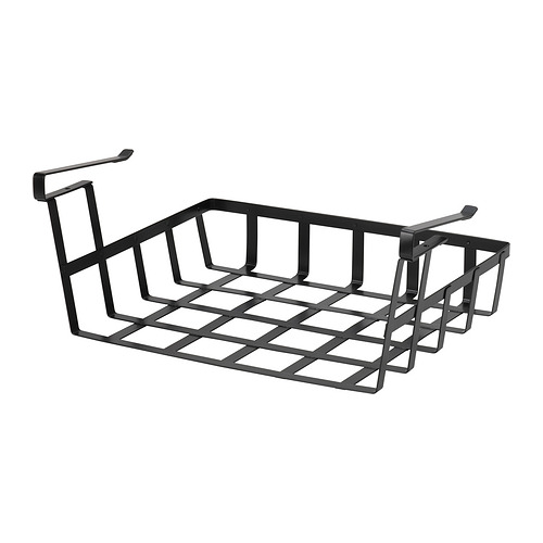 PÅLYCKE - 夾式網籃, 碳黑色, 36x26x14 公分 | IKEA 線上購物 - PE962402_S4