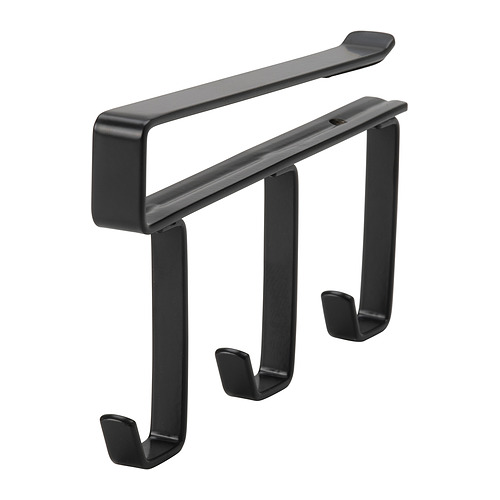 PÅLYCKE - 夾式掛鉤架, 碳黑色 | IKEA 線上購物 - PE962405_S4