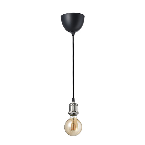 JÄLLBY/MOLNART pendant lamp with light bulb