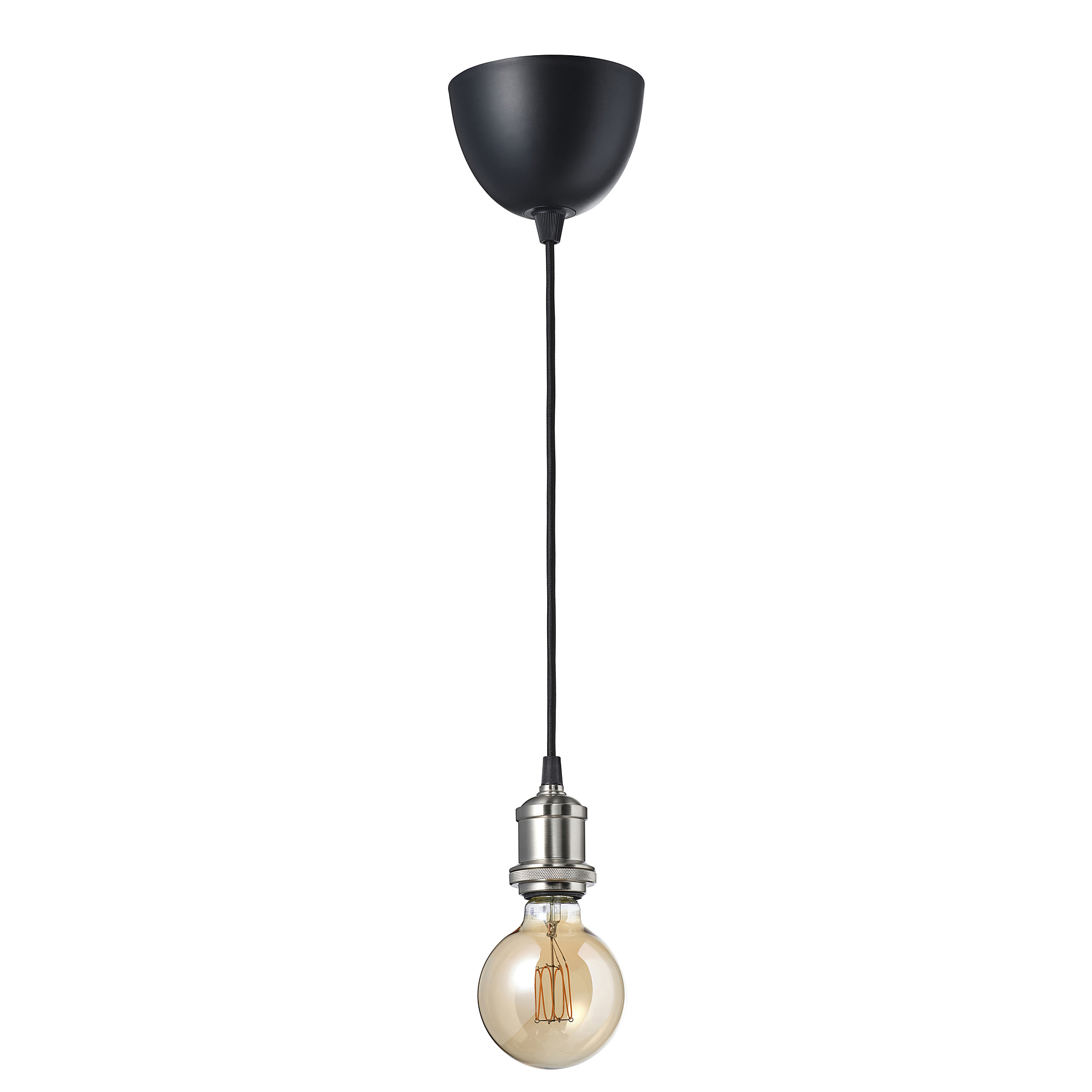 JÄLLBY/MOLNART pendant lamp with light bulb