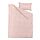 JÄTTEVALLMO - 單人被套組, 淺粉紅色/白色 | IKEA 線上購物 - PE815881_S1