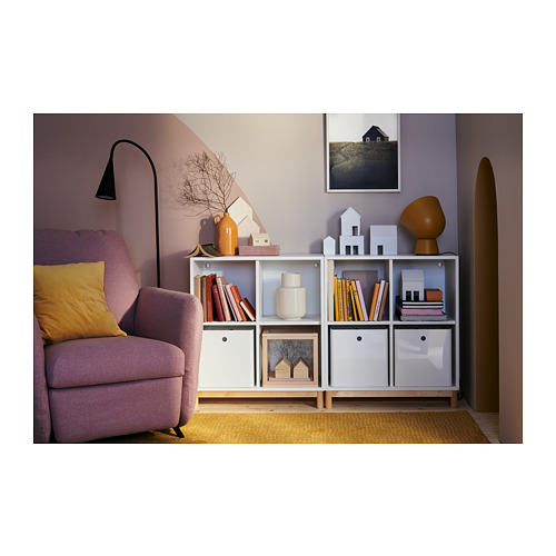 KUGGIS - 收納盒 30x30x30公分, 白色 | IKEA 線上購物 - PH163094_S4
