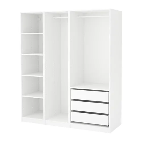 PAX - 衣櫃/衣櫥, 白色, 175x58x201 公分 | IKEA 線上購物 - PE557275_S4
