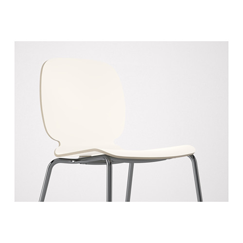 SVENBERTIL - 餐椅, 白色/Broringe 鍍鉻 | IKEA 線上購物 - PE620771_S4