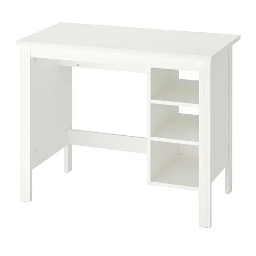 BRUSALI - 書桌/工作桌, 白色, 90x52 公分 | IKEA 線上購物 - PE761521_S4