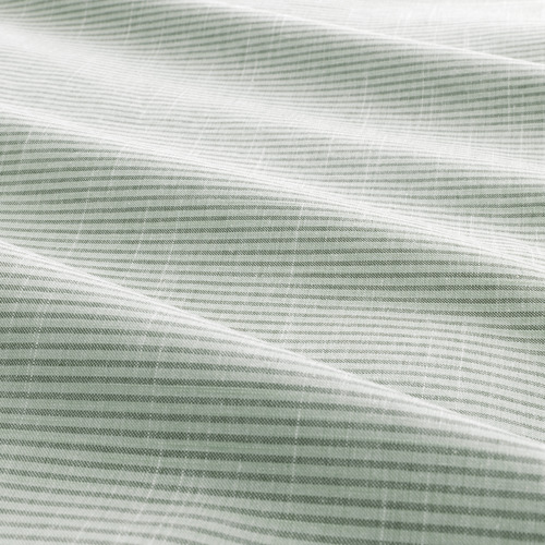 BERGPALM - 單人被套組, 綠色/條紋 | IKEA 線上購物 - PE692784_S4
