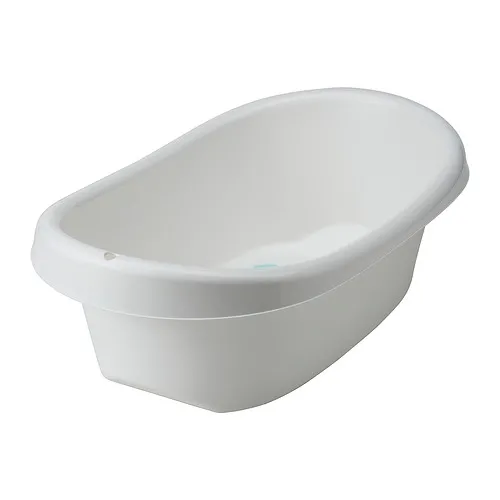 LÄTTSAM - 嬰兒浴盆, 白色/土耳其藍 | IKEA 線上購物 - PE962505_S4