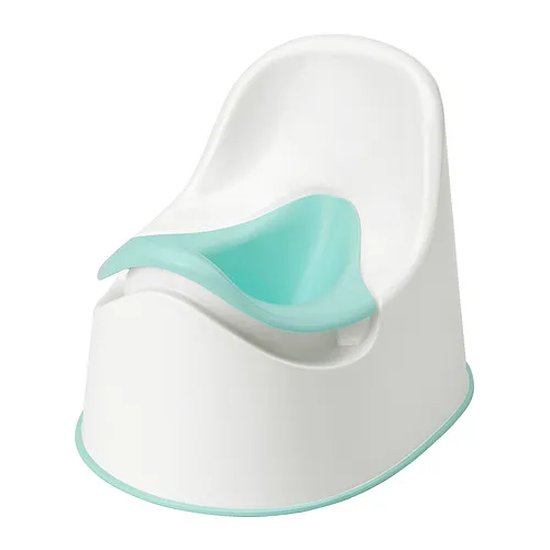 LOCKIG - 兒童便盆, 白色/土耳其藍 | IKEA 線上購物 - PE962506_S4