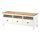 HEMNES - TV bench, white stain/light brown, 148x47x57 cm | IKEA Taiwan Online - PE671187_S1