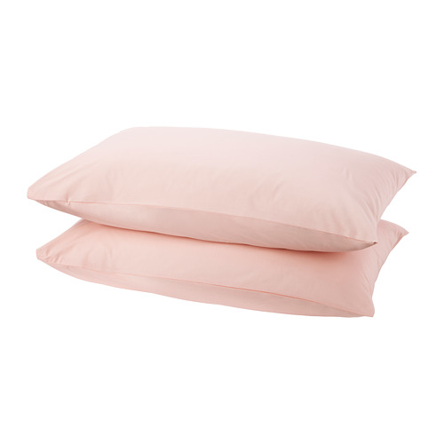 DVALA - pillowcase, light pink, 50x80 cm | IKEA Taiwan Online - PE721030_S4