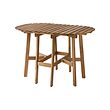 ASKHOLMEN - gateleg table, outdoor, dark brown | IKEA Taiwan Online - PE932463_S2 