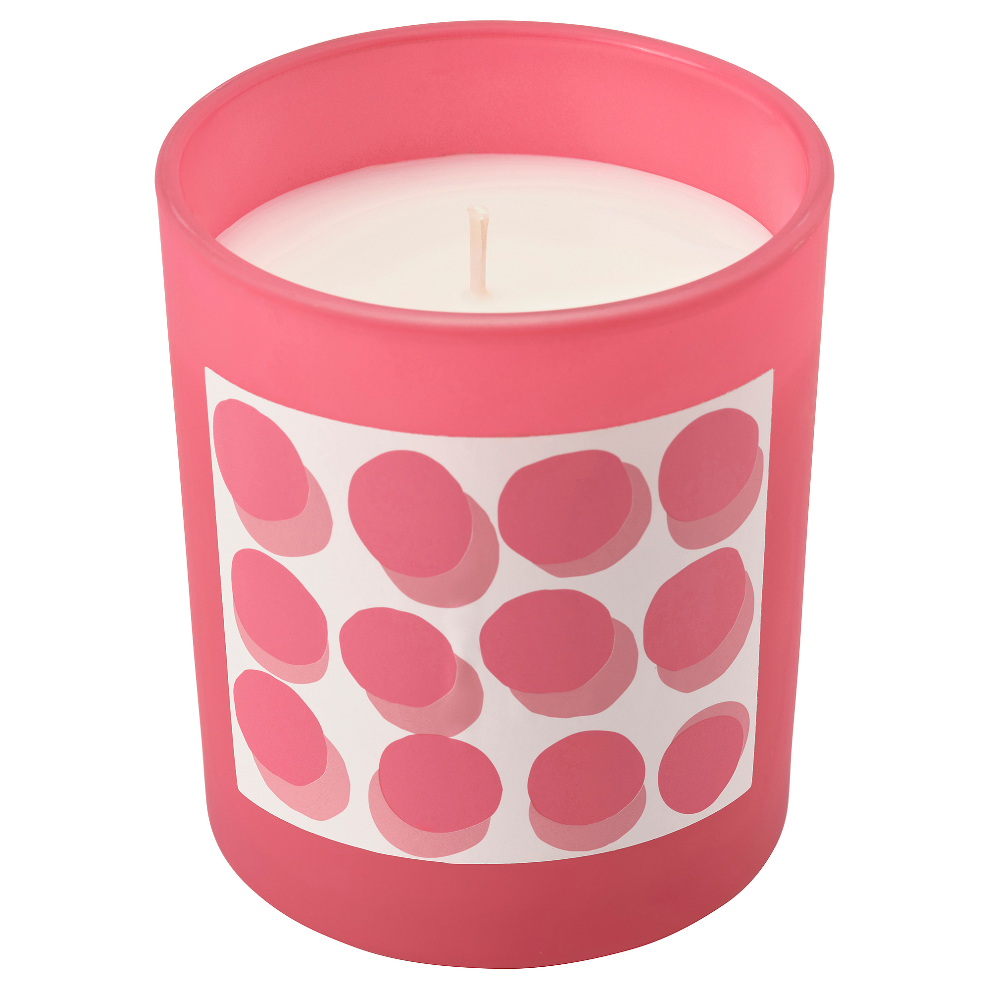 BLODBOK scented candle in glass