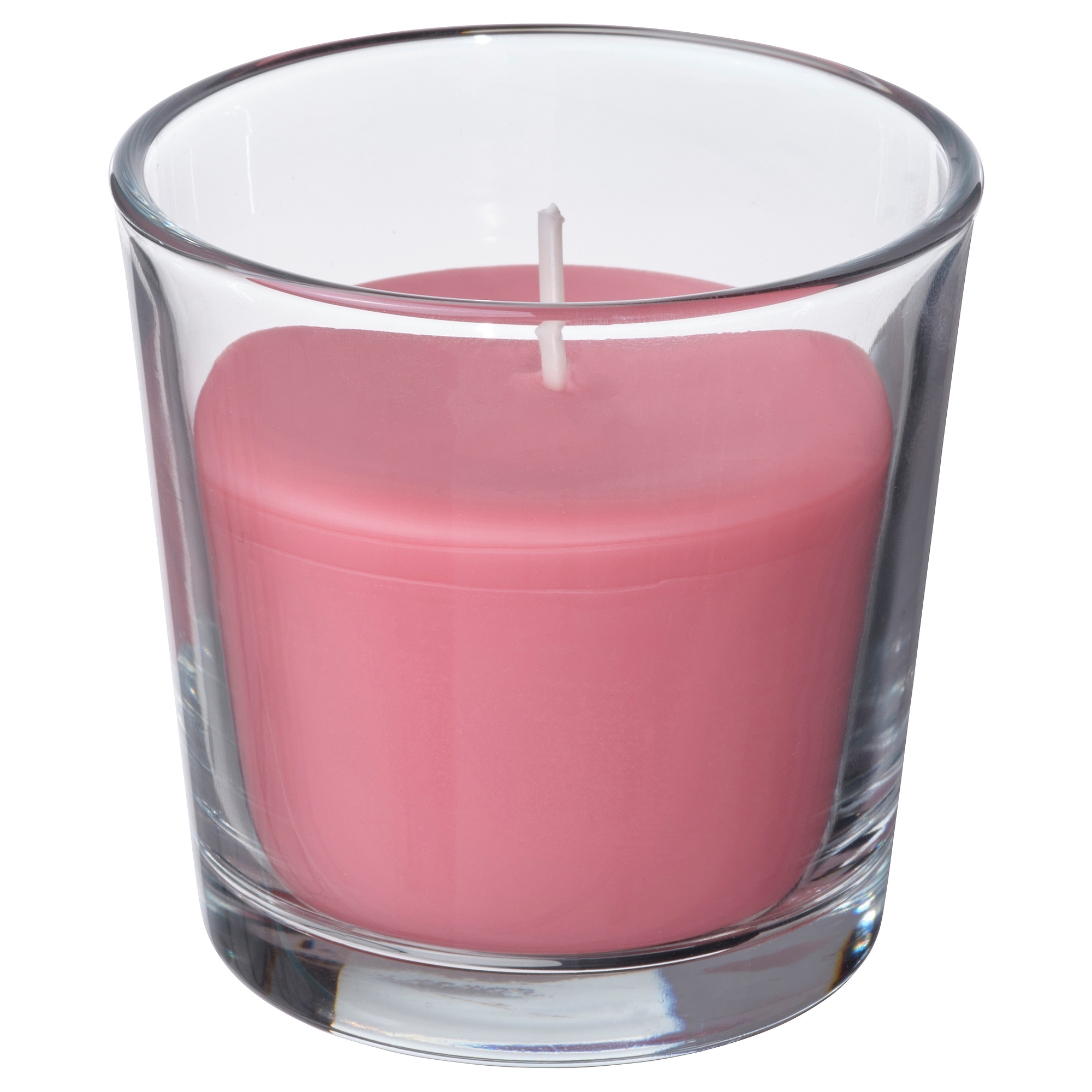 BLODBOK scented candle in glass