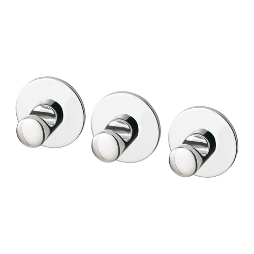 SKOGHALL - hook, self-adhesive, chrome-plated | IKEA Taiwan Online - PE671221_S4