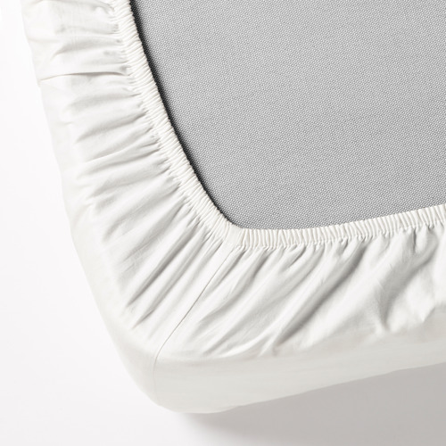 DVALA - 單人加大床包, 白色 | IKEA 線上購物 - PE631833_S4