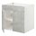 ENHET - 爐具底櫃附門板, 白色/仿混凝土 | IKEA 線上購物 - PE816011_S1