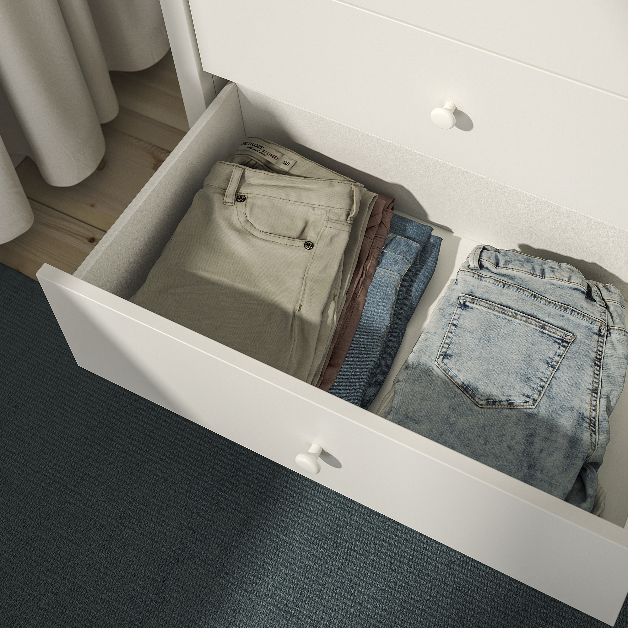 KILBERGET chest of 5 drawers