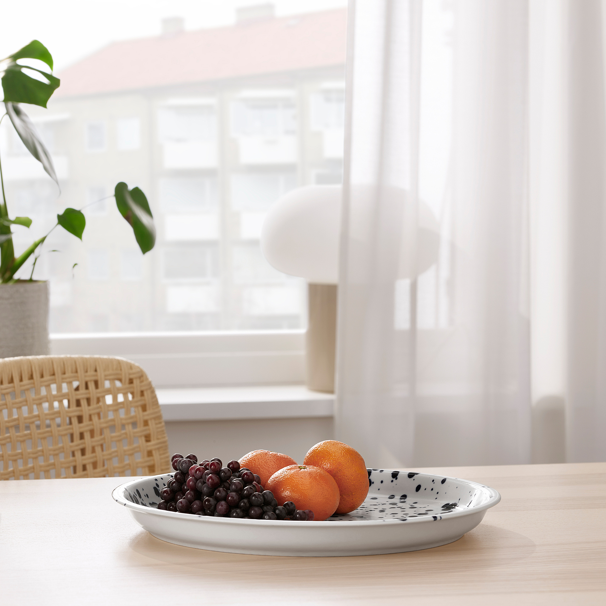 SILVERSIDA serving plate