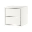 EKET - 收納櫃附2抽屜, 白色 | IKEA 線上購物 - PE761569_S2 