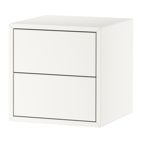 EKET wall cabinet with 2 drawers