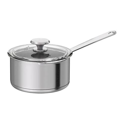 HEMKOMST - saucepan with lid, stainless steel/glass, 2 l | IKEA Taiwan Online - PE859089_S4