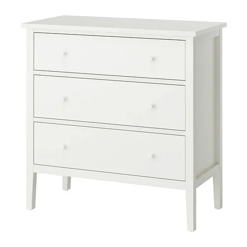 GULLABERG - 抽屜櫃/3抽, 白色/上鎖/解鎖功能, 99x48x100 公分 | IKEA 線上購物 - PE932622_S4