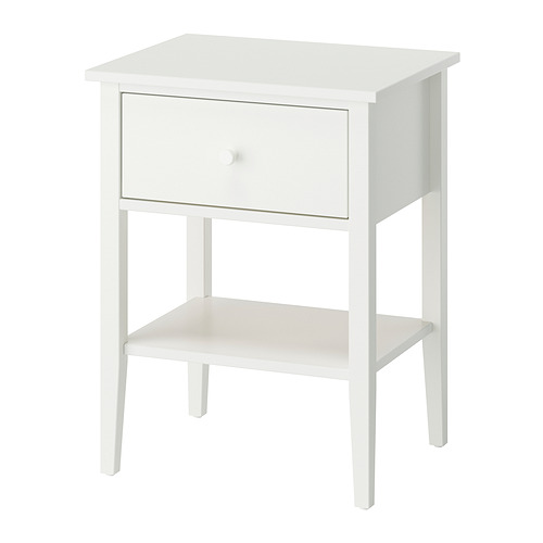 GULLABERG - 床邊桌, 附一個抽屜 附層架/白色, 53x43x69 公分 | IKEA 線上購物 - PE932624_S4