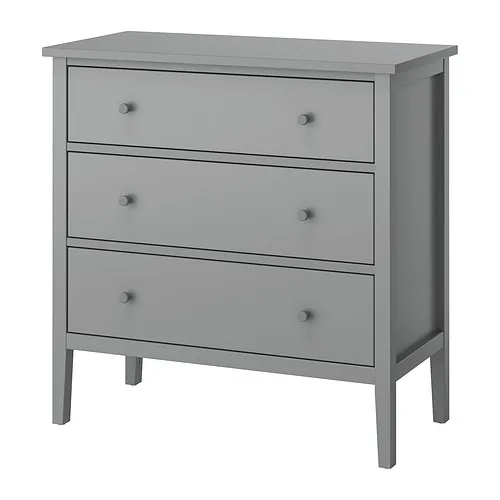 GULLABERG - 抽屜櫃/3抽, 灰色/上鎖/解鎖功能, 99x48x100 公分 | IKEA 線上購物 - PE932627_S4