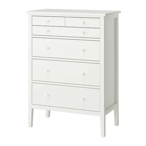GULLABERG - 抽屜櫃/6抽, 白色/上鎖/解鎖功能, 89x48x122 公分 | IKEA 線上購物 - PE932630_S4