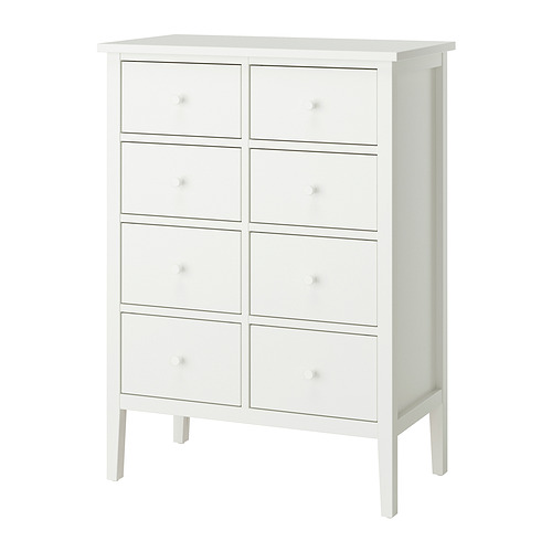 GULLABERG - 抽屜櫃/8抽, 白色/上鎖/解鎖功能, 89x48x122 公分 | IKEA 線上購物 - PE932631_S4