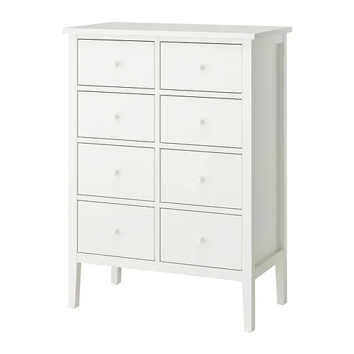 GULLABERG - 抽屜櫃/8抽, 白色/上鎖/解鎖功能, 89x48x122 公分 | IKEA 線上購物 - PE932631_S4