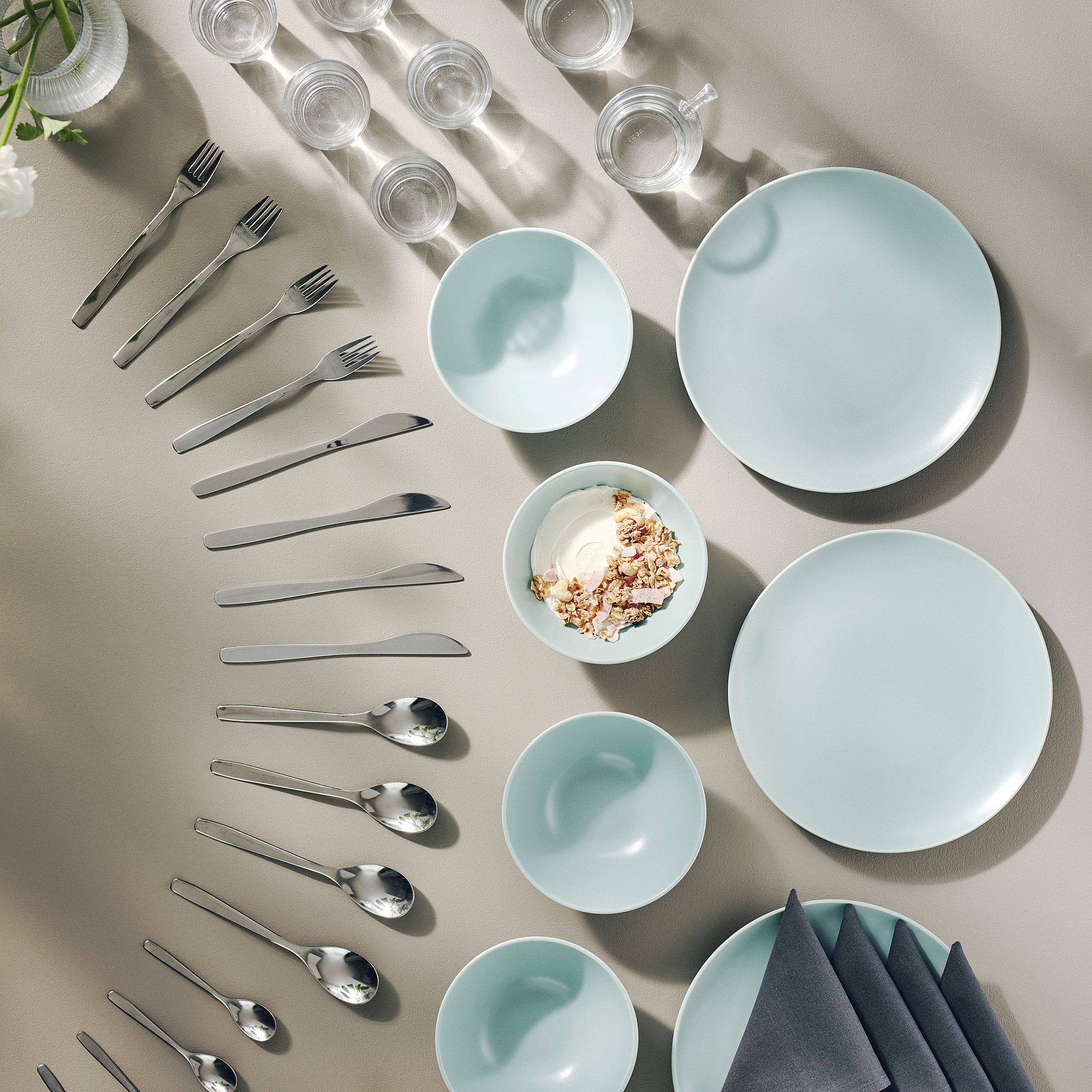 FÄRGKLAR 10-piece service