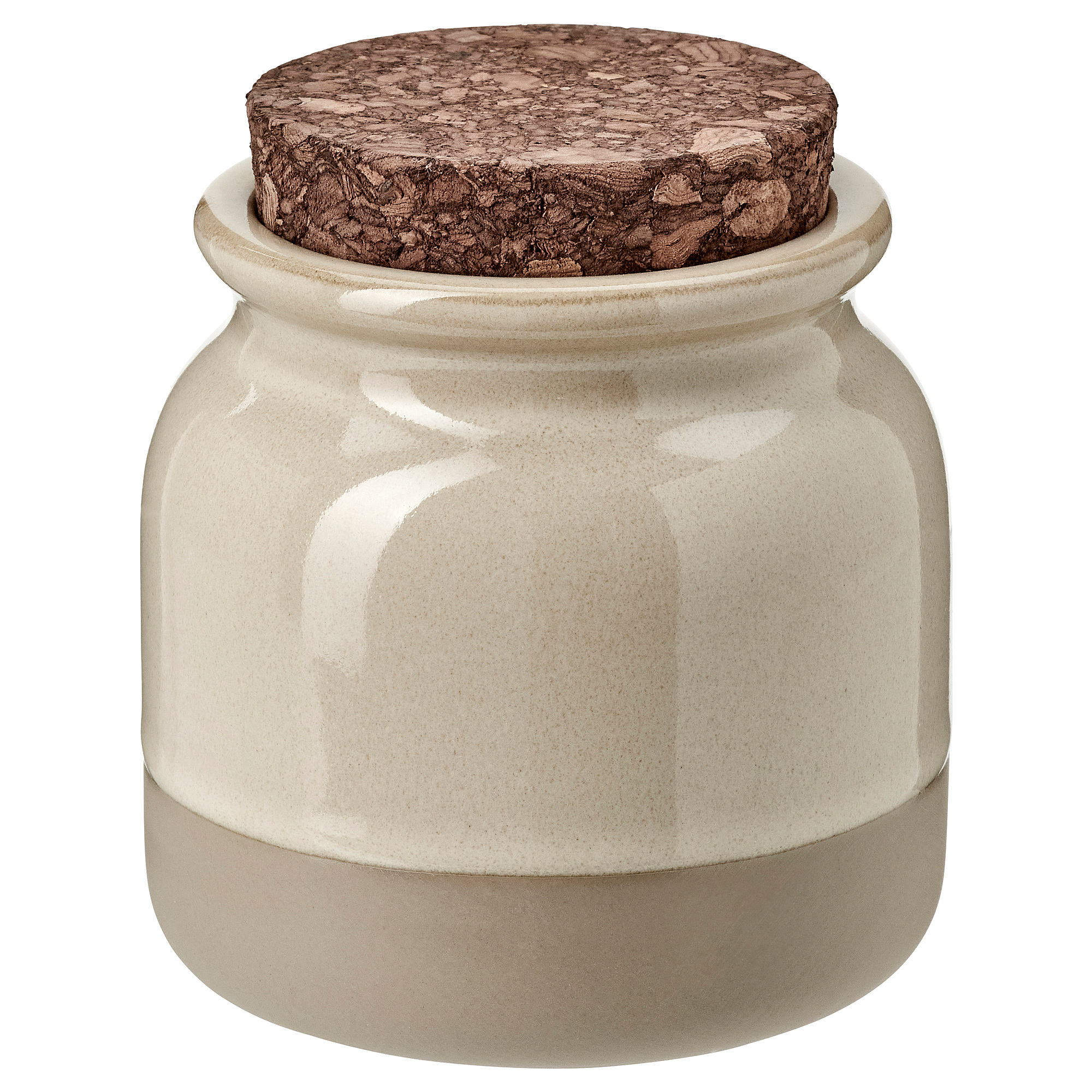 BRUGDHAJ jar with lid