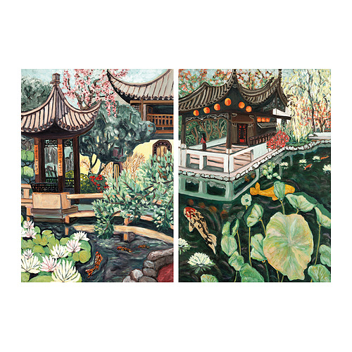 PJÄTTERYD - 無框畫，優美的露台，50x70 公分 | IKEA 線上購物 - E1001337_S4