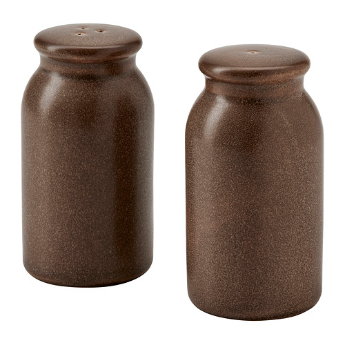 BRUGDHAJ - salt/pepper shaker, set of 2, brown | IKEA Taiwan Online - PE962675_S4
