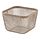 IKEA 365+ - food storage basket, metal/light grey-brown, 14x14x10 cm | IKEA Taiwan Online - PE962677_S1