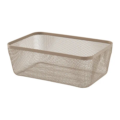 IKEA 365+ - 食物籃, 金屬/淺灰棕色, 30x20x11 公分 | IKEA 線上購物 - PE962678_S4