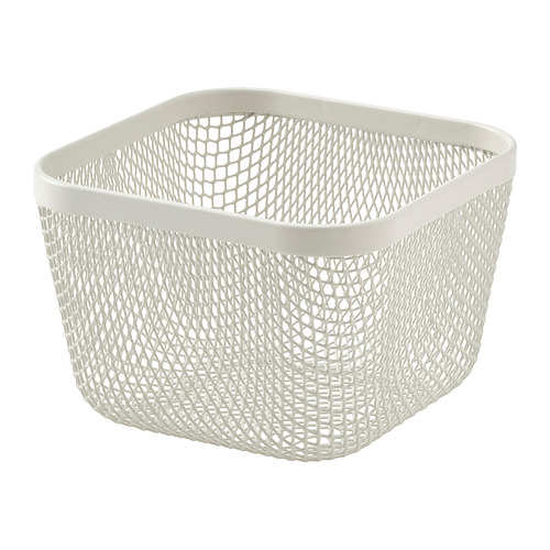 IKEA 365+ - 食物籃, 金屬/白色, 14x14x10 公分 | IKEA 線上購物 - PE962679_S4
