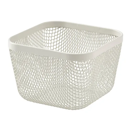 IKEA 365+ - 食物籃, 金屬/白色, 14x14x10 公分 | IKEA 線上購物 - PE962679_S4
