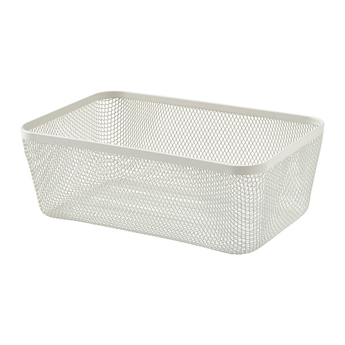 IKEA 365+ - 食物籃, 金屬/白色, 30x20x11 公分 | IKEA 線上購物 - PE962680_S4