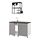 ENHET - 廚房, 碳黑色/灰色 框架 | IKEA 線上購物 - PE816110_S1