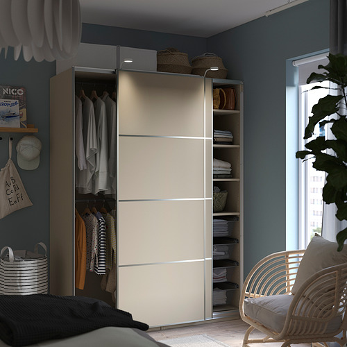 PAX/MEHAMN wardrobe combination